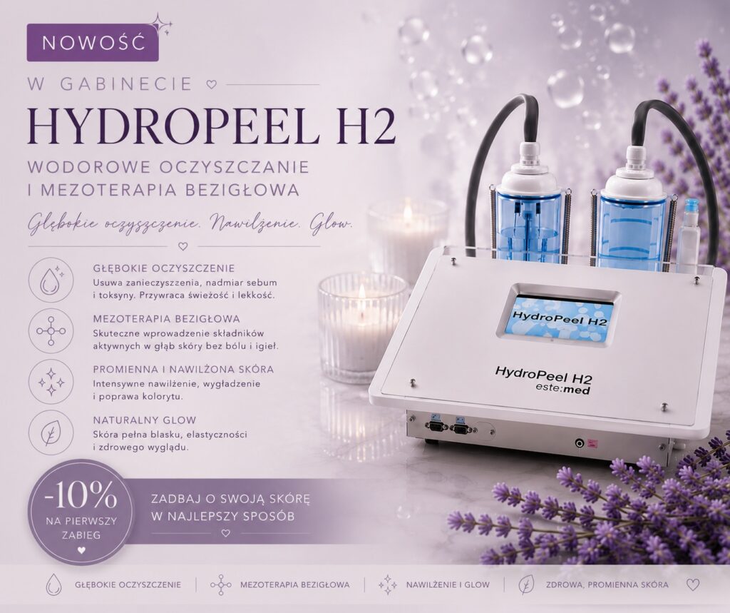 Oczyszczanie wodorowe Hydropeel H2